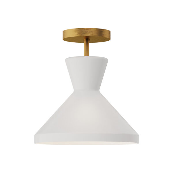 Alora Mood Lighting Betty Series SF473710AGOP Semi-Flush