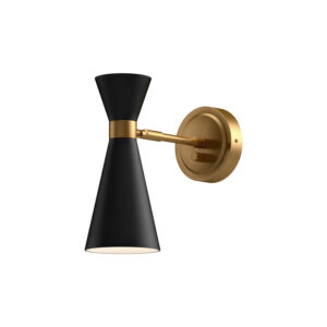 Alora Mood Lighting Blake Series WV574404MBAG Wall Sconce