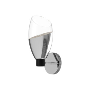 Alora Mood Lighting Capri Series WV587105CHCL Wall Sconce