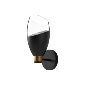 Alora Mood Lighting Capri Series WV587105MBCL Wall Sconce