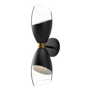 Alora Mood Lighting Capri Series WV587224MBCL Wall Sconce