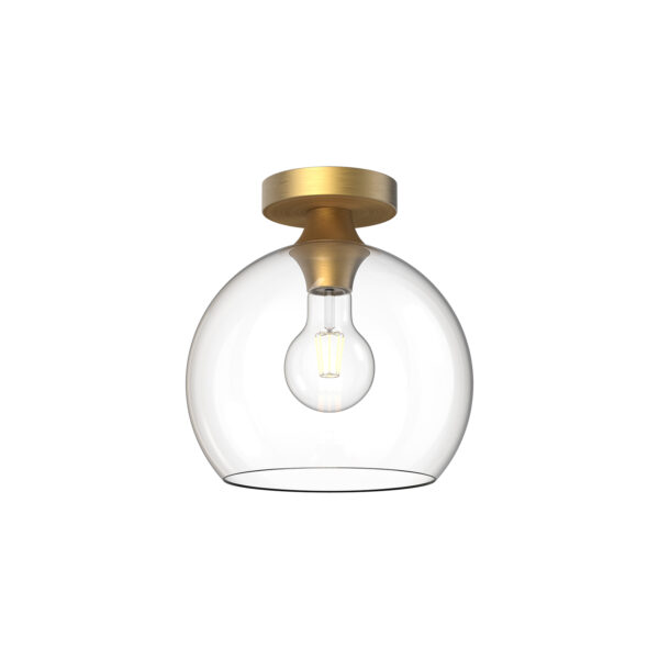 Alora Mood Lighting Castilla Series FM506210AGCL Semi-Flush