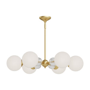 Alora Mood Lighting Celia Series CH415330BGOP Chandelier