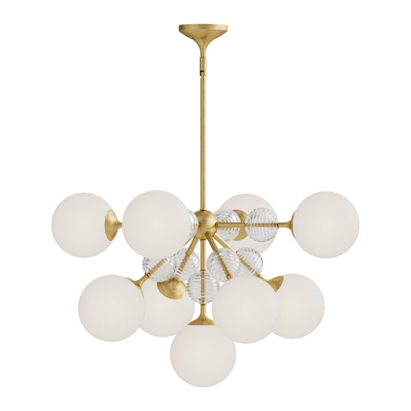 Alora Mood Lighting Celia Series CH415331BGOP Chandelier