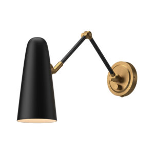 Alora Mood Lighting Daniel Series WV578925MBAG Swing-Arm Wall