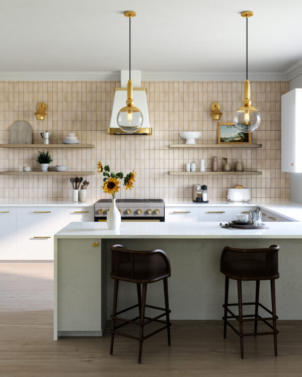 Alora Mood Lighting Delilah Series PD560510BGCL Pendant - Image 2