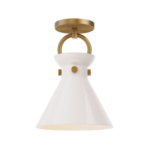 Alora Mood Lighting Emerson Series SF412509AGGO Semi-Flush