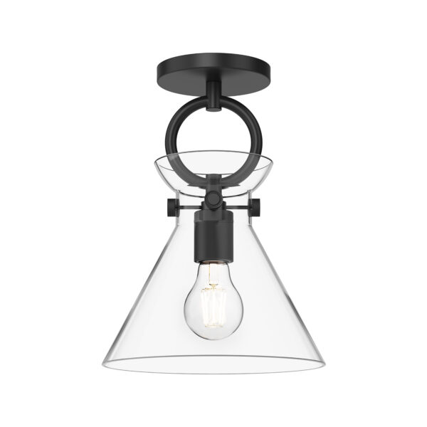 Alora Mood Lighting Emerson Series SF412509MBCL Semi-Flush