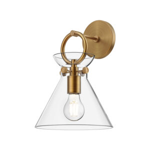 Alora Mood Lighting Emerson Series WV412509AGCL Wall Sconce