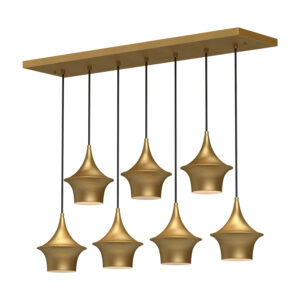 Alora Mood Lighting Emiko Series LP523036BG Linear Pendant/Chandelier
