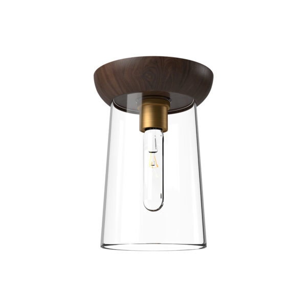 Alora Mood Lighting Emil Series FM542007AGWT Flush-Mount