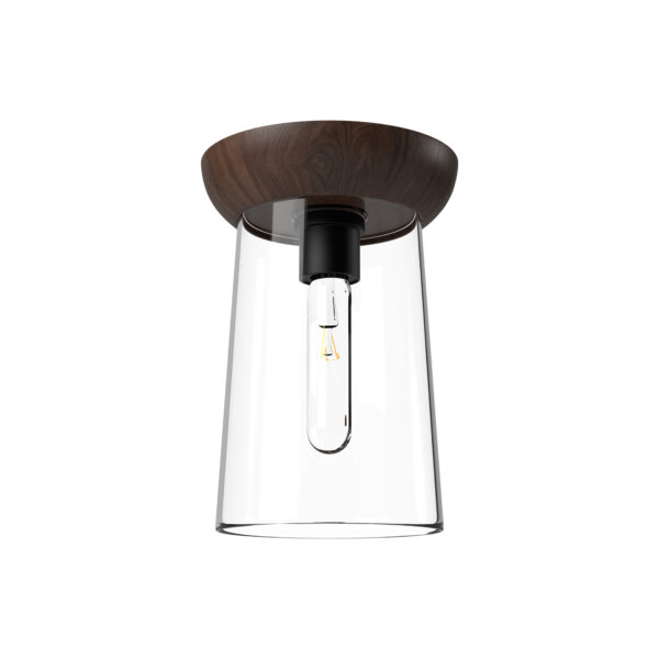 Alora Mood Lighting Emil Series FM542007MBWT Flush-Mount
