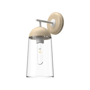 Alora Mood Lighting Emil Series WV542007WHWK Wall Sconce
