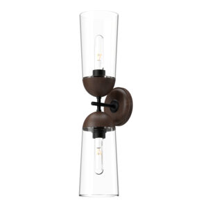 Alora Mood Lighting Emil Series WV542226MBWT Wall/Bath Sconce