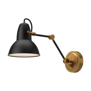 Alora Mood Lighting Felix Series WV576027MBAG Swing-Arm Wall