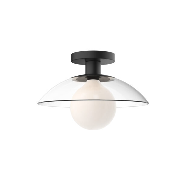 Alora Mood Lighting Francesca Series SF517112MBCL Semi-Flush