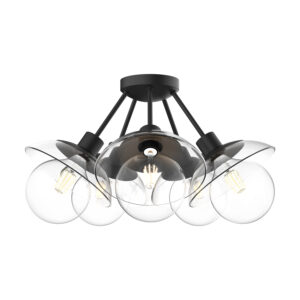 Alora Mood Lighting Francesca Series SF517220MBCL Semi-Flush