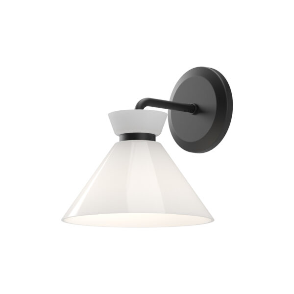 Alora Mood Lighting Halston Series WV470108MBGO Wall Sconce