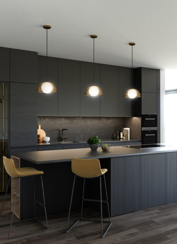 Alora Mood Lighting Haven Series PD402513GDOP Pendant - Image 2