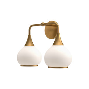 Alora Mood Lighting Hazel Series VL524217AGOP Bath Bracket
