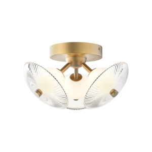 Alora Lighting Hera Series FM417604BGCR LED Flush-Mount