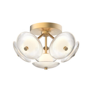 Alora Lighting Hera Series FM417606BGCR LED Flush-Mount