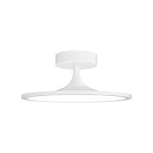 Alora Mood Lighting Issa Series SF418012WH LED Semi-Flush
