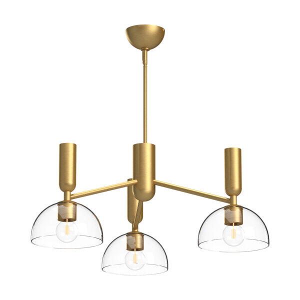 Alora Mood Lighting Jude Series CH563335BGCL Chandelier
