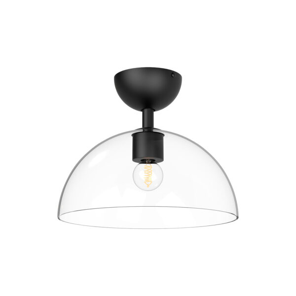 Alora Mood Lighting Jude Series SF563012MBCL Semi-Flush