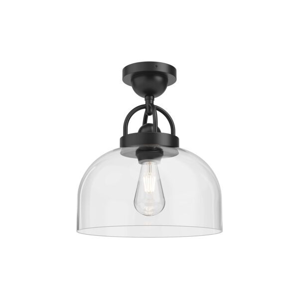 Alora Lighting Lancaster Series SF461101MB Semi-Flush