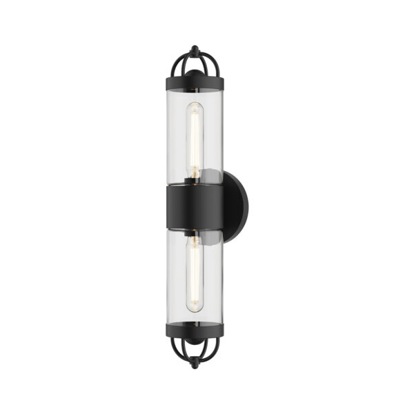 Alora Lighting Lancaster Series WV461102MB Wall Bath/Sconce - Image 2