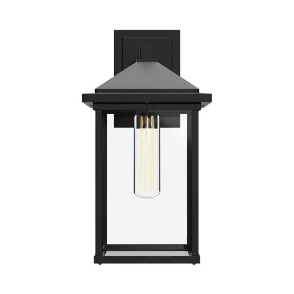 Alora Mood Lighting Larchmont Series EW552007BKCL Exterior Wall Bracket - Image 2