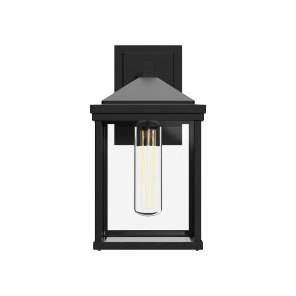Alora Mood Lighting Larchmont Series EW552009BKCL Exterior Wall Bracket - Image 2