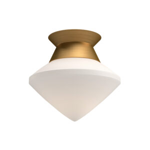 Alora Mood Lighting Nora Series FM537508AGOP Schoolhouse Semi-Flush