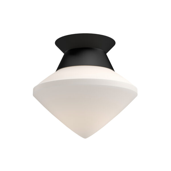 Alora Mood Lighting Nora Series FM537508MBOP Schoolhouse Semi-Flush