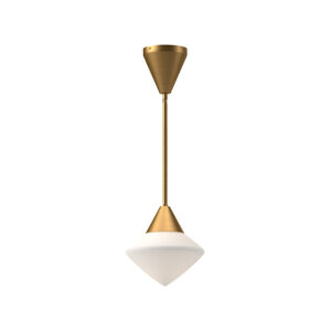Alora Mood Lighting Nora Series PD537508AGOP Schoolhouse Pendant