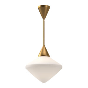 Alora Mood Lighting Nora Series PD537714AGOP Schoolhouse Pendant