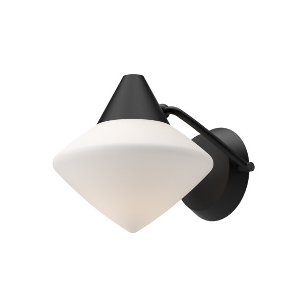 Alora Mood Lighting Nora Series WV537508MBOP Schoolhouse Wall Sconce