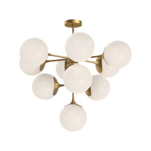 Alora Mood Lighting Nouveau Series CH505335AGOP Chandelier