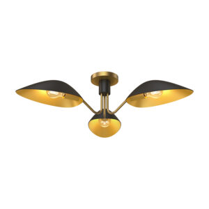 Alora Mood Lighting Oscar Series SF550332MBAG Semi-Flush
