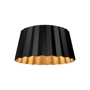 Alora Mood Lighting Plisse Series FM528514MB Flush-Mount