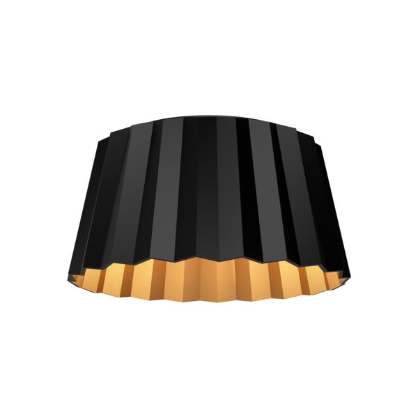 Alora Mood Lighting Plisse Series FM528514MB Flush-Mount