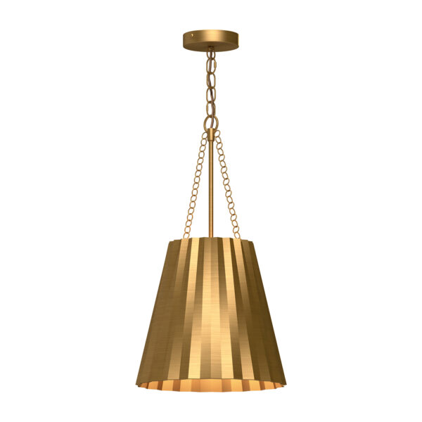Alora Mood Lighting Plisse Series PD528012AG Pendant