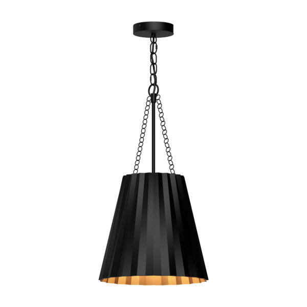 Alora Mood Lighting Plisse Series PD528012MB Pendant