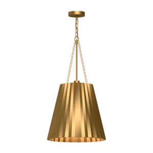 Alora Mood Lighting Plisse Series PD528116AG Pendant