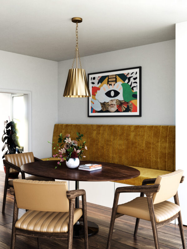 Alora Mood Lighting Plisse Series PD528116AG Pendant - Image 2