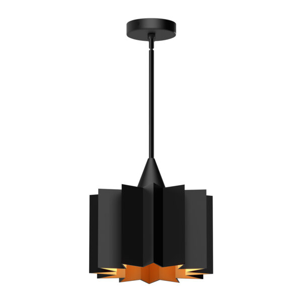 Alora Mood Lighting Plisse Series PD528412MB Pendant
