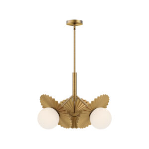 Alora Mood Lighting Plume Series CH501322BGOP Chandelier