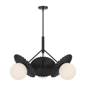 Alora Mood Lighting Plume Series CH501334MBOP Chandelier