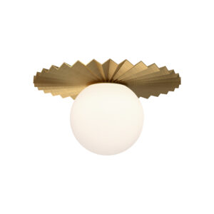 Alora Mood Lighting Plume Series FM501212BGOP Flush-Mount